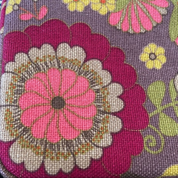 Spartina Linen & Leather Handbag - Picture 5 of 9